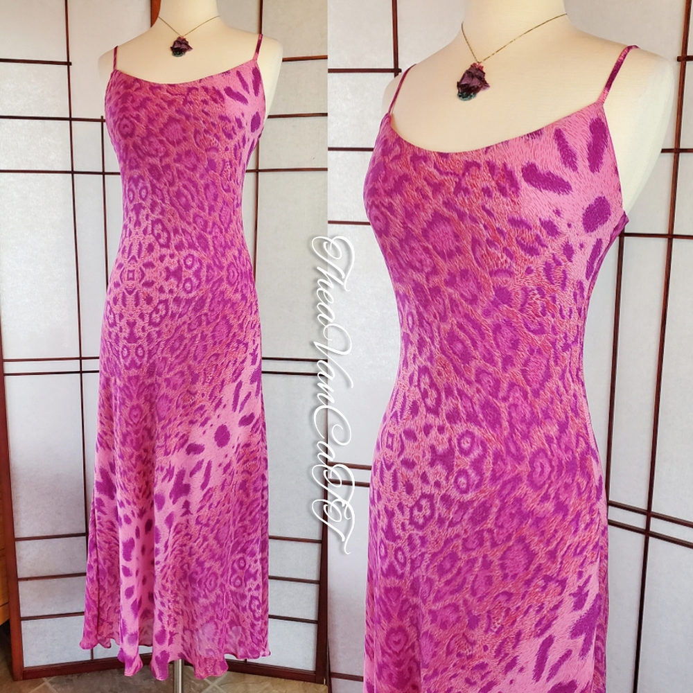 BETSEY JOHNSON - Sexy Leopard Slip On Style Dress! - Picture 1 of 3